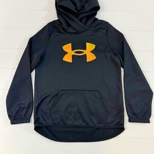 Under Armour Hoodie with Holographic Logo Girls L